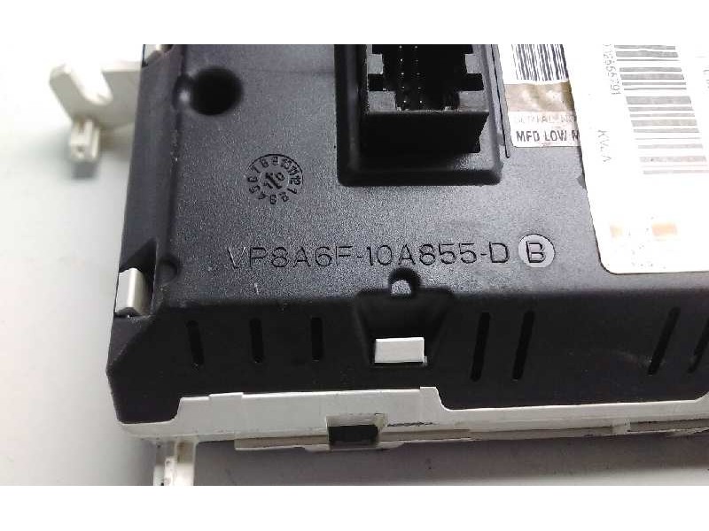 Recambio de pantalla multifuncion para ford fiesta (cb1) ambiente referencia OEM IAM VP8A6F10A855D  