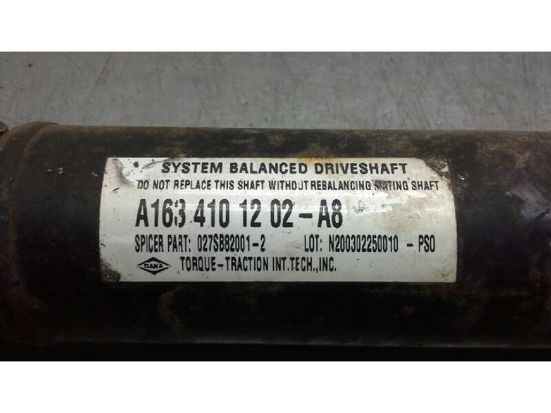 Recambio de cardan trasero para mercedes clase m (w163) 400 cdi (163.128) referencia OEM IAM   