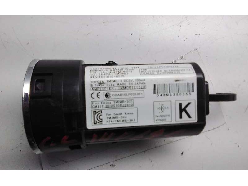 Recambio de conmutador de arranque para toyota auris hybrid active referencia OEM IAM   