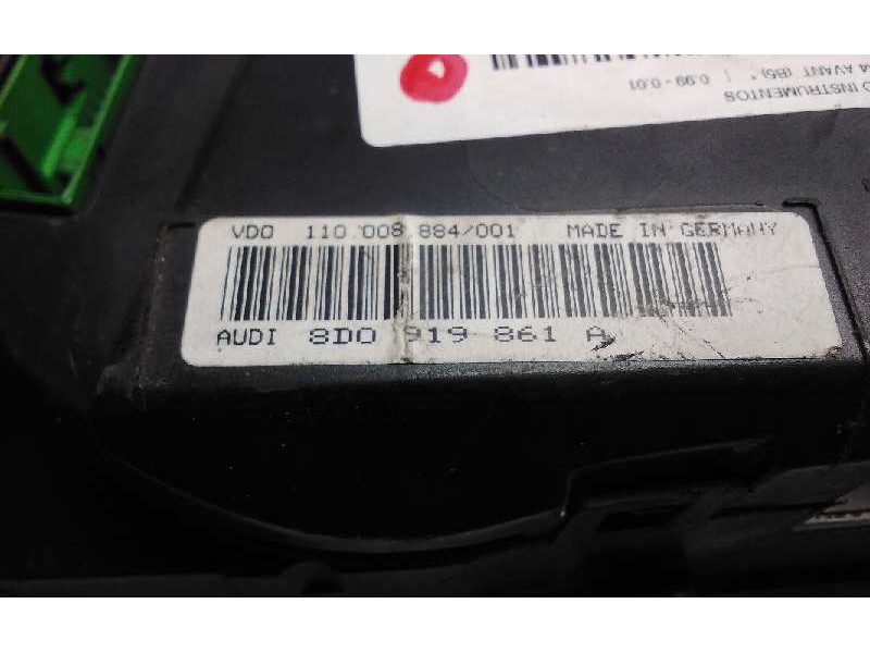 Recambio de cuadro instrumentos para audi a4 avant (b5) referencia OEM IAM 8D0919861A  32335
