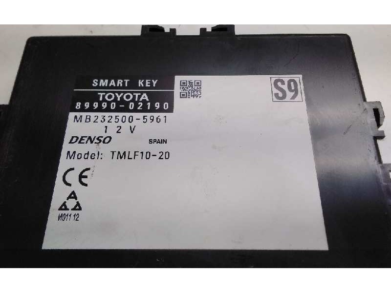 Recambio de control de modulo para toyota auris touring sports (e18) hybrid active referencia OEM IAM 8999002190  