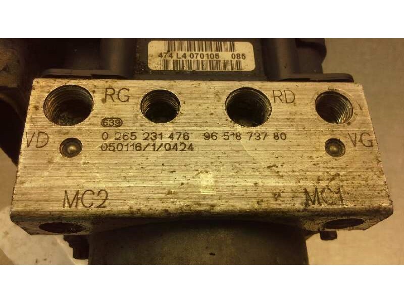 Recambio de abs para peugeot 307 break / sw (s1) break xs referencia OEM IAM 0265231476 0265231476 