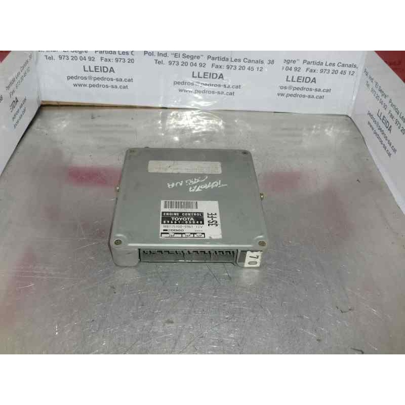Recambio de centralita motor uce para toyota carina (t19) 1.6 16v cat referencia OEM IAM  126 