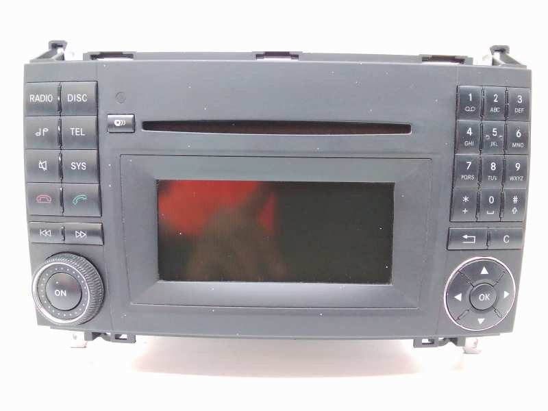 Recambio de sistema audio / radio cd para mercedes clase a (w169) a 180 cdi exclusive edition (169.007) referencia OEM IAM A1699