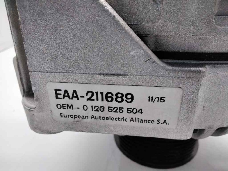 Recambio de alternador para mercedes actros 2/3 2 - ejes / 6 cil. referencia OEM IAM 0124655001 EAA-221496-R 