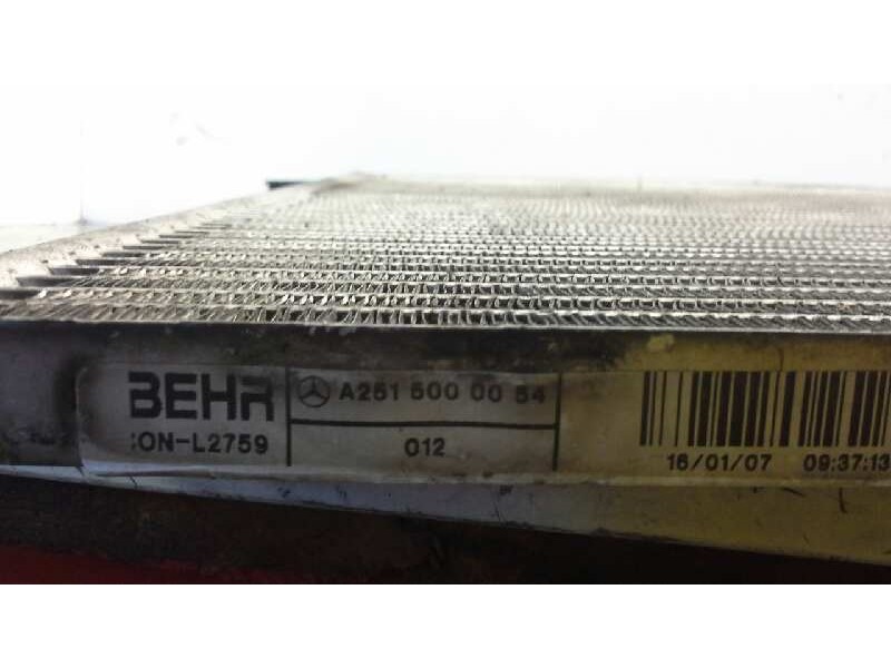 Recambio de condensador / radiador aire acondicionado para mercedes clase m (w164) 320 / 350 cdi (164.122) referencia OEM IAM 25