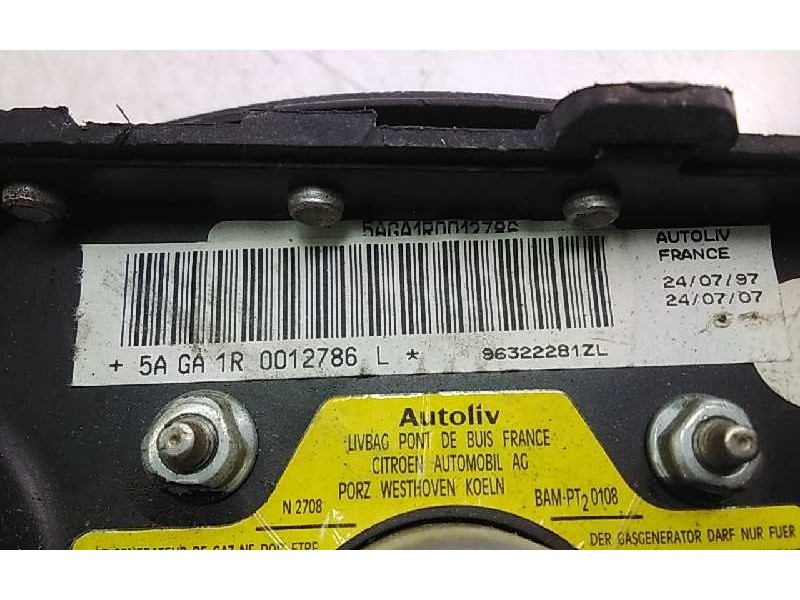 Recambio de airbag lateral delantero izquierdo para citroen xsara berlina referencia OEM IAM 9632281ZL  33238