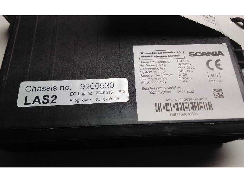 Recambio de control de modulo para scania serie p/g/r (l-clase) 12.7 diesel referencia OEM IAM 2382794  