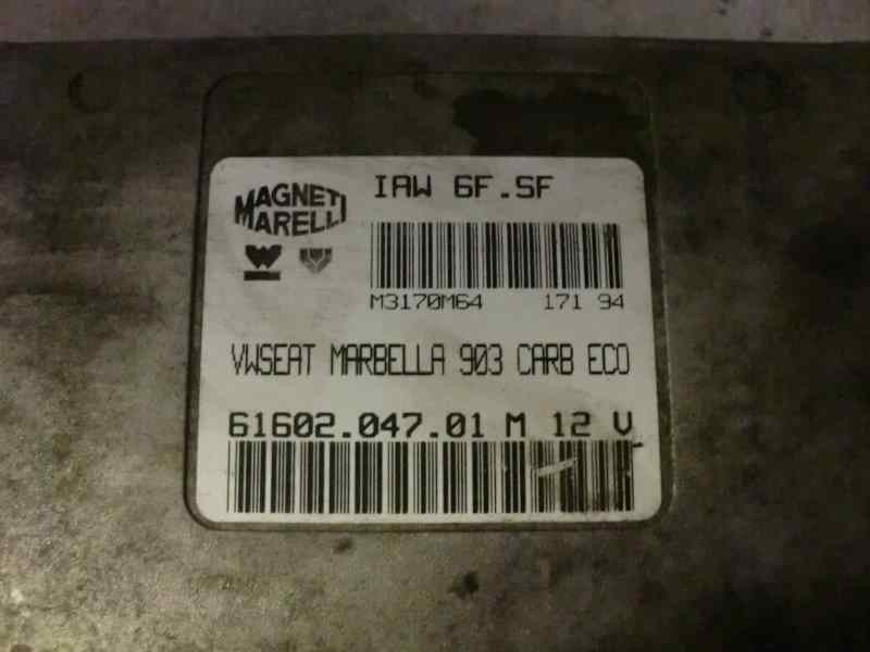 Recambio de centralita motor uce para seat marbella 0.9 cat referencia OEM IAM IAW6FSF 195 33265
