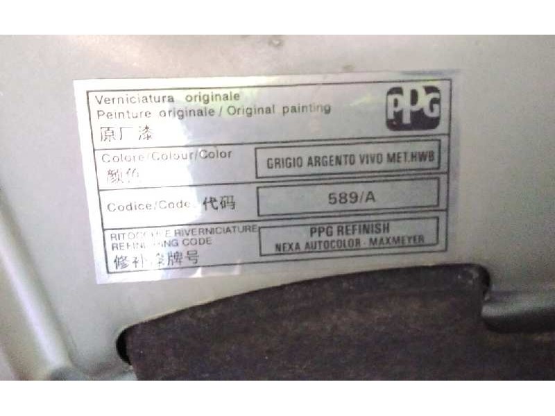 Recambio de capot para fiat punto (evo) (199) dynamic referencia OEM IAM 0051701140  