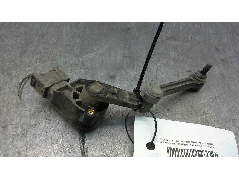 Recambio de palanca sensor altura trasero izquierdo para volkswagen touareg (7la) tdi r5 referencia OEM IAM   