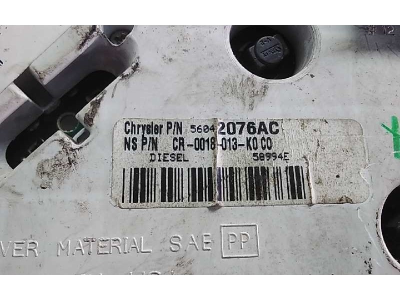Recambio de cuadro instrumentos para jeep gr.cherokee (zj)/(z) 2.5 td laredo (z) referencia OEM IAM 56042076AC  