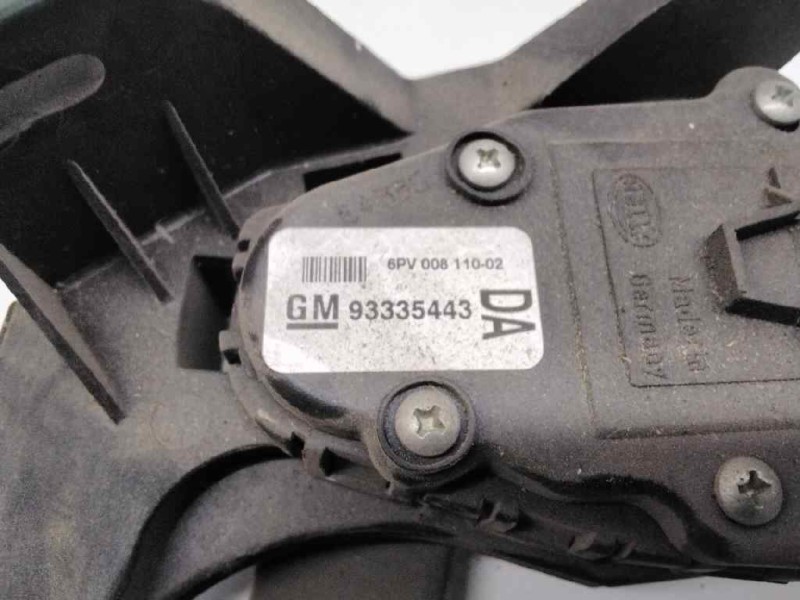 Recambio de pedal acelerador para opel meriva 1.7 16v cdti referencia OEM IAM 93335443  