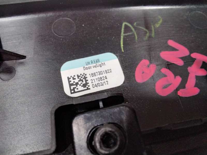 Recambio de maneta interior trasera izquierda para mercedes clase m (w166) ml 350 cdi bluetec edition 1 (166.024) referencia OEM