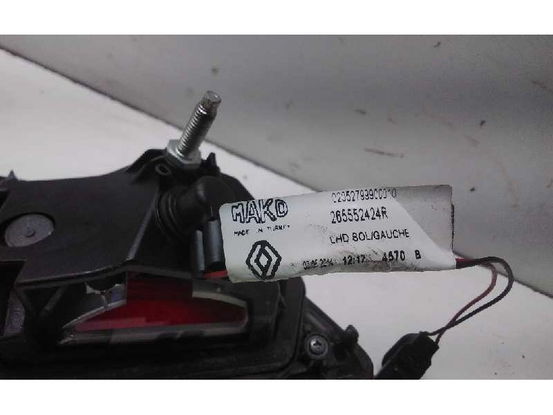 Recambio de piloto trasero izquierdo porton para renault clio iv limited referencia OEM IAM 265552424R  