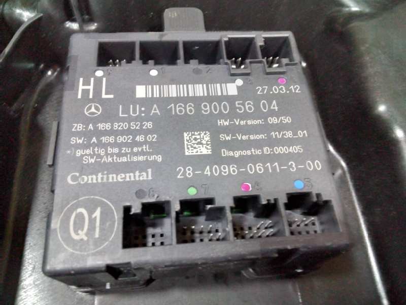 Recambio de elevalunas trasero izquierdo para mercedes clase m (w166) ml 350 cdi bluetec edition 1 (166.024) referencia OEM IAM 