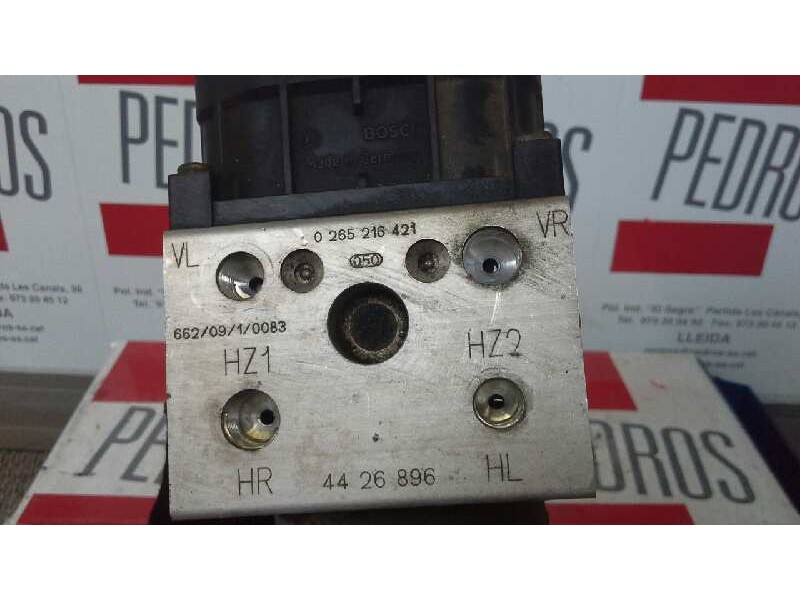 Recambio de centralita abs para saab 900 coupé 2.5 v6 se referencia OEM IAM 0265216421  