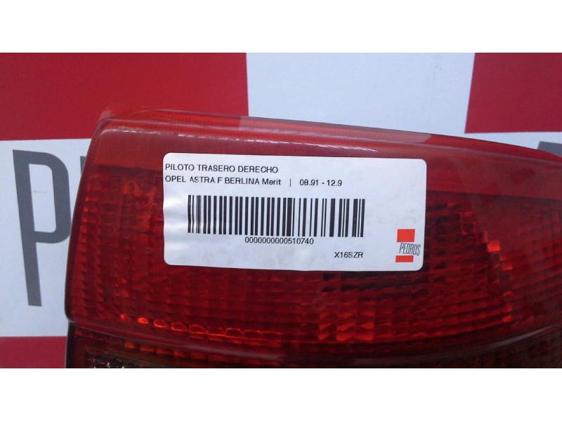 Recambio de piloto trasero derecho para opel astra f berlina merit referencia OEM IAM   