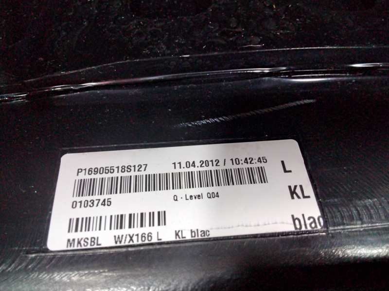 Recambio de consola central para mercedes clase m (w166) ml 350 cdi bluetec edition 1 (166.024) referencia OEM IAM P16905518S127