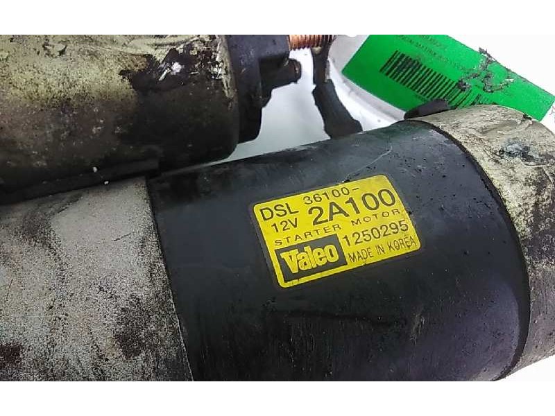Recambio de motor arranque para hyundai matrix (fc) 1.5 crdi 16v gls referencia OEM IAM 361002A100 1250295 