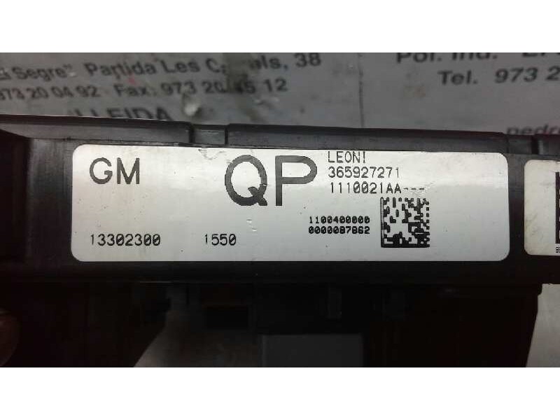 Recambio de caja fusibles para opel astra j lim. enjoy referencia OEM IAM 13302300 365927271 1110021AA