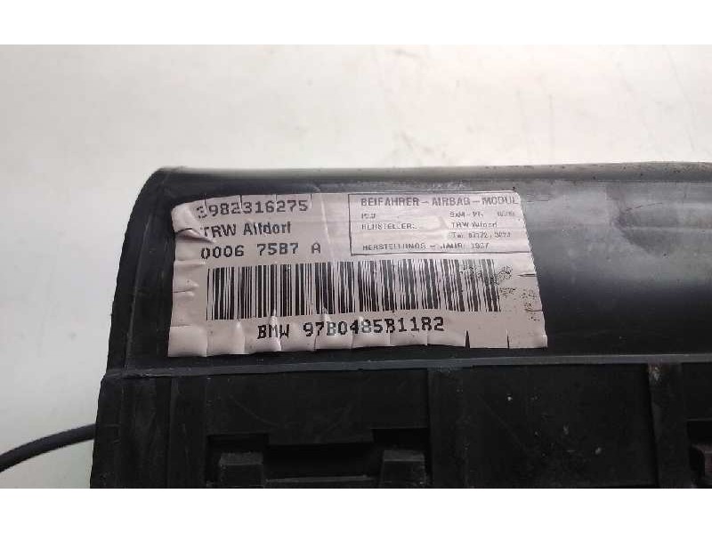 Recambio de airbag delantero derecho para bmw serie 5 berlina (e39) 523i referencia OEM IAM 97B0485B1182  