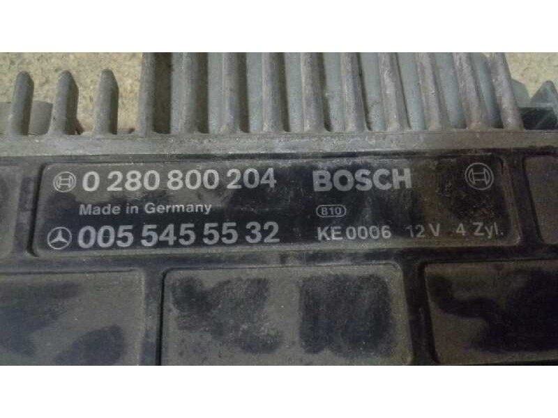 Recambio de centralita motor uce para mercedes clase c (w201) berlina e 190 (201.024) referencia OEM IAM 0280800204 0055455532 3