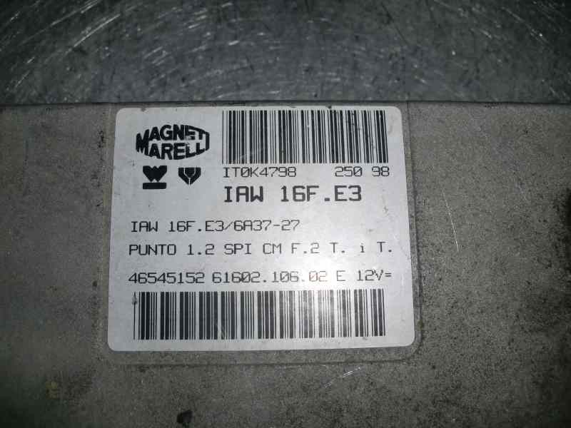 Recambio de centralita motor uce para fiat punto (199) 1.2 cat referencia OEM IAM IAW16FE3 224 