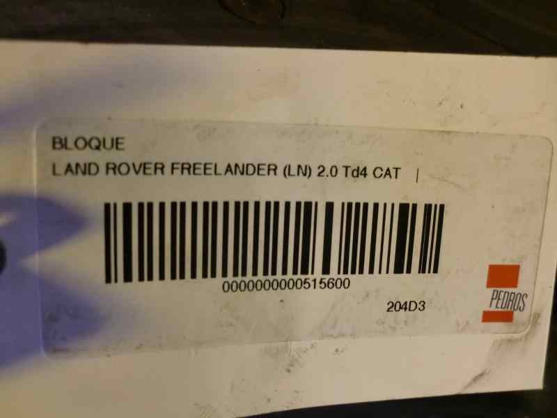 Recambio de bloque para land rover freelander (ln) 2.0 td4 cat referencia OEM IAM   