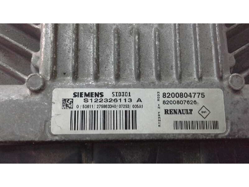 Recambio de centralita motor uce para renault megane ii berlina 5p 1.5 dci diesel cat referencia OEM IAM S122320113A 261 