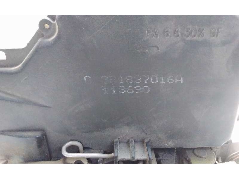 Recambio de cerradura puerta delantera derecha para volkswagen golf iv berlina (1j1) básico referencia OEM IAM 381837016A  