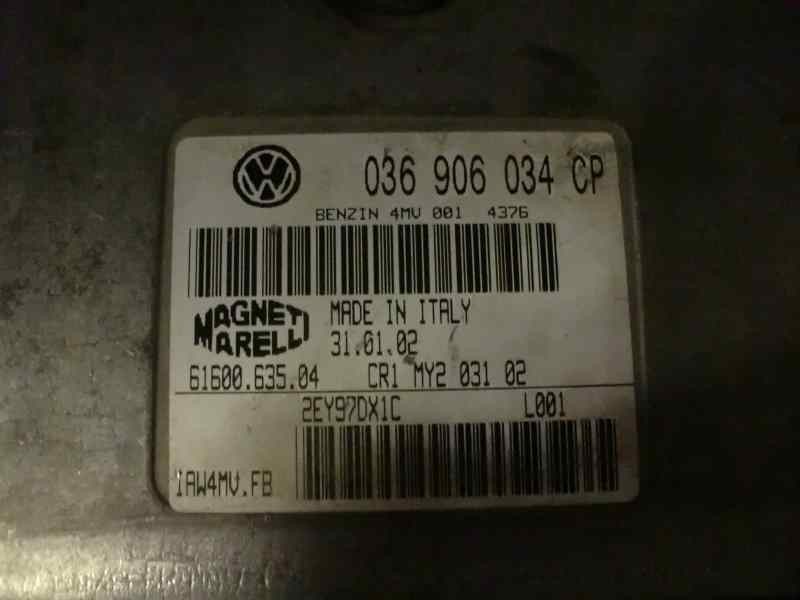 Recambio de centralita motor uce para seat leon (1m1) 1.6 16v referencia OEM IAM 6160063504 329 35634