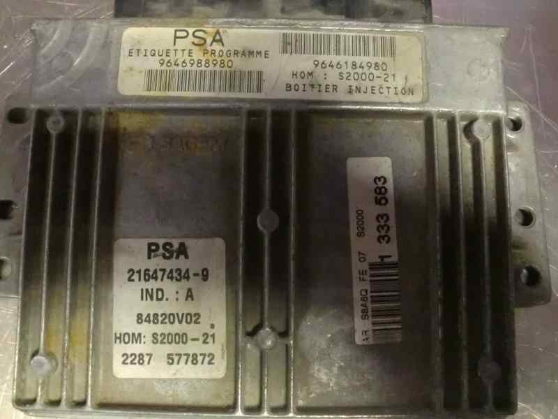 Recambio de centralita motor uce para » otros... modelos referencia OEM IAM 9646988980 322 3590