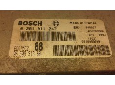 Recambio de centralita motor uce para fiat scudo (222) 2.0 16v jtd cat referencia OEM IAM 0281011247 130 9650931380 2