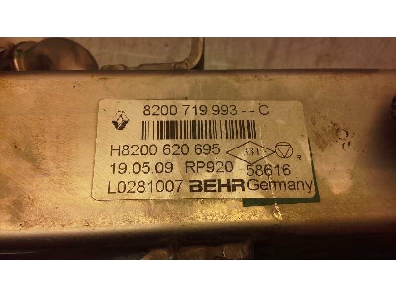Recambio de enfriador de gases para nissan qashqai+2 (jj10) 2.0 dci turbodiesel cat referencia OEM IAM 8200719993C  