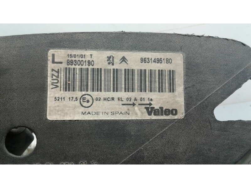 Recambio de faro izquierdo para citroen xsara picasso 2.0 hdi exclusive referencia OEM IAM   