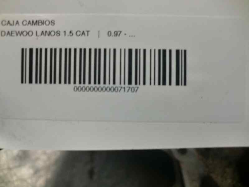 Recambio de caja cambios para daewoo lanos 1.5 cat referencia OEM IAM MA  36401