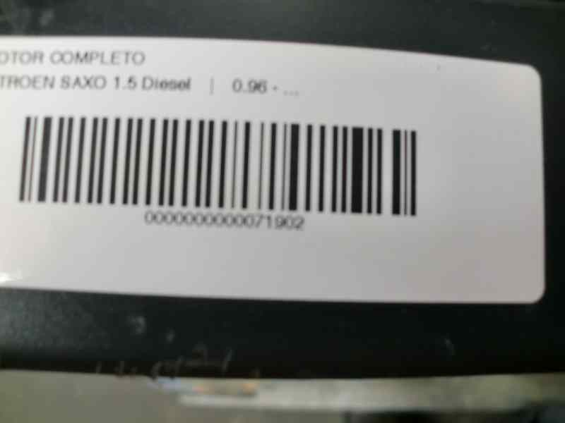 Recambio de motor completo para citroen saxo 1.5 diesel referencia OEM IAM VJX  3655