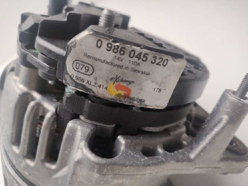 Recambio de alternador para audi a3 sportback (8p) 1.6 16v fsi referencia OEM IAM 0986045320  