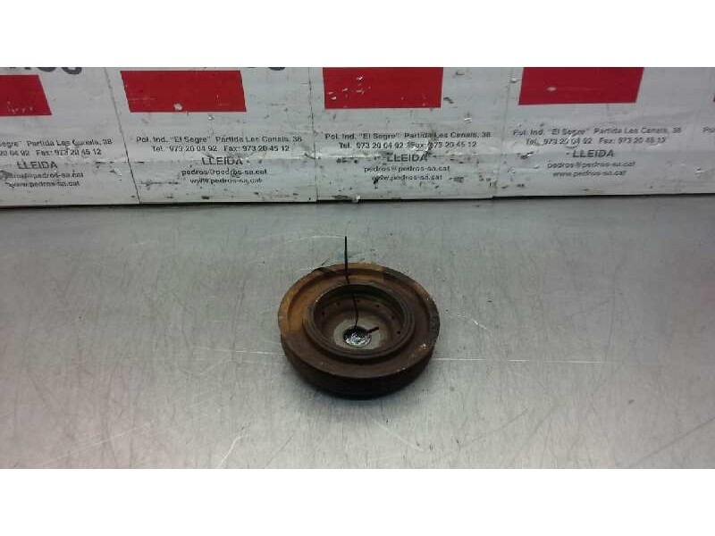Recambio de polea cigueñal para nissan qashqai (j10) 1.5 dci turbodiesel cat referencia OEM IAM K9K282  