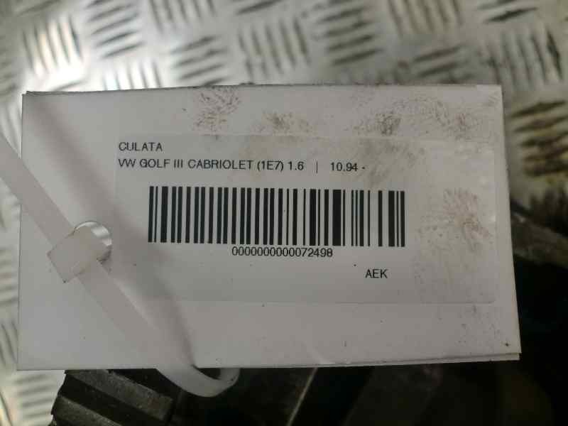 Recambio de culata para volkswagen golf iii cabrio (1e7) 1.6 referencia OEM IAM 0499103373C  36962