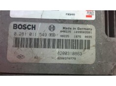 Recambio de centralita motor uce para renault megane ii berlina 5p luxe privilege referencia OEM IAM 0281011549 258  2