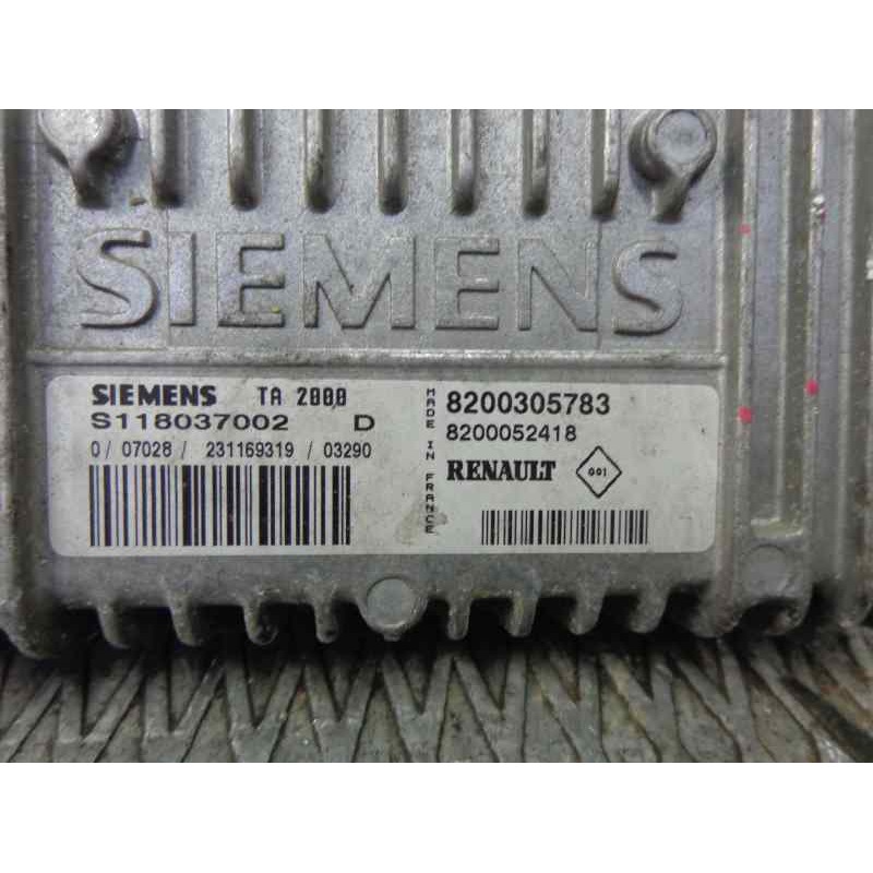 Recambio de centralita motor uce para renault clio ii fase ii (b/cb0) 1.4 16v referencia OEM IAM 2118037002 249 
