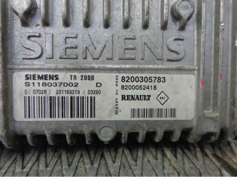 Recambio de centralita motor uce para renault clio ii fase ii (b/cb0) 1.4 16v referencia OEM IAM 2118037002 249 