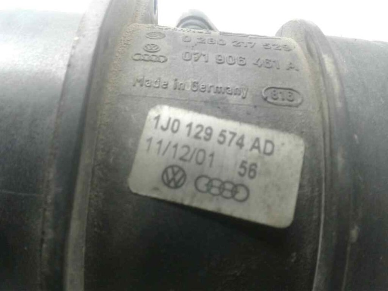 Recambio de caudalimetro para audi a3 (8l) 1.9 tdi ambition referencia OEM IAM 1J0129574AD  