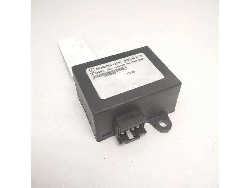 Recambio de centralita inmovilizador para mercedes vito (w638) caja cerrada 2.2 16v cdi turbodiesel cat referencia OEM IAM 02654