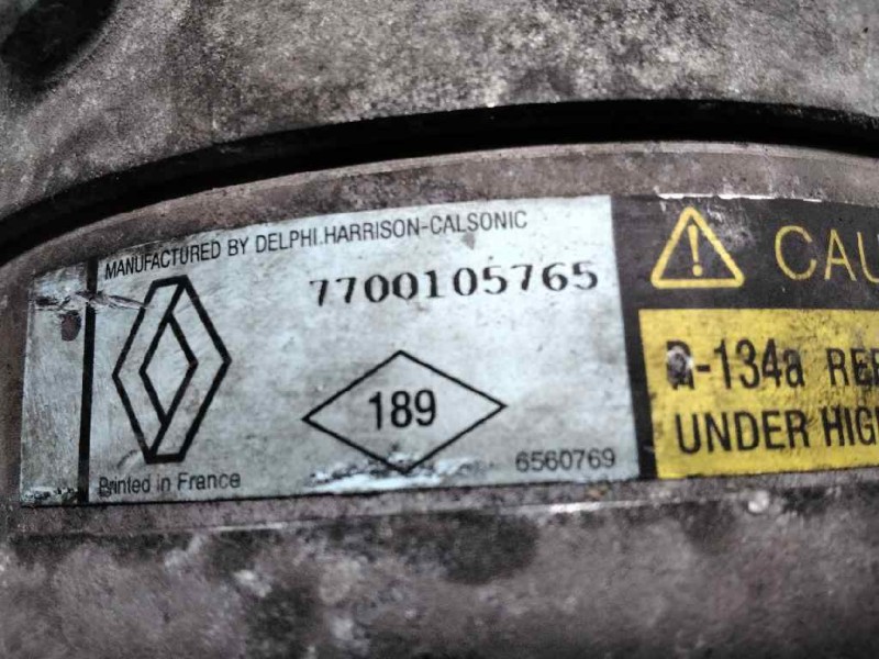 Recambio de compresor aire acondicionado para renault trafic combi (ab 4.01) passenger authentique combi corto referencia OEM IA