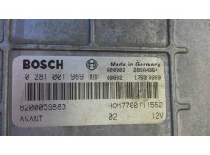 Recambio de centralita motor uce para renault megane i coupe fase 2 (da..) 1.9 dti diesel cat referencia OEM IAM 0281001969 259  2