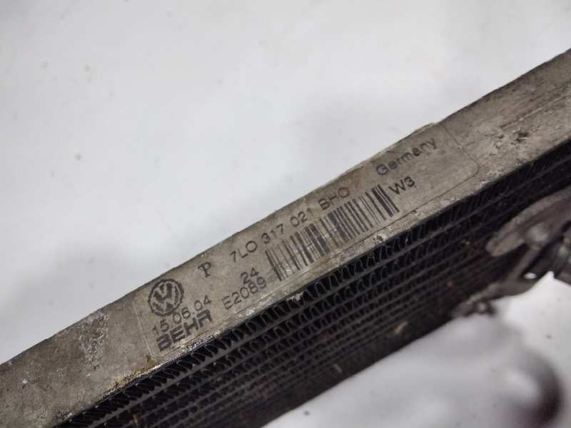 Recambio de enfriador aceite cambio para volkswagen touareg (7la) tdi v10 referencia OEM IAM 7LO317021  