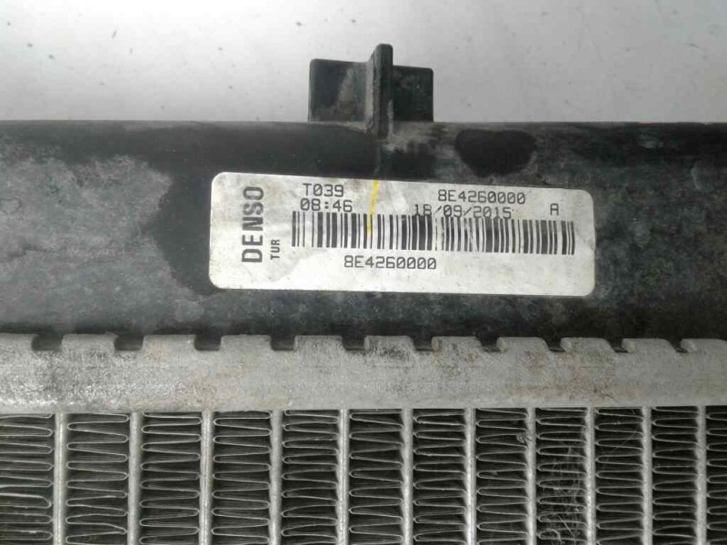 Recambio de radiador agua para opel combo d expression l1h1 referencia OEM IAM 8E4260000  